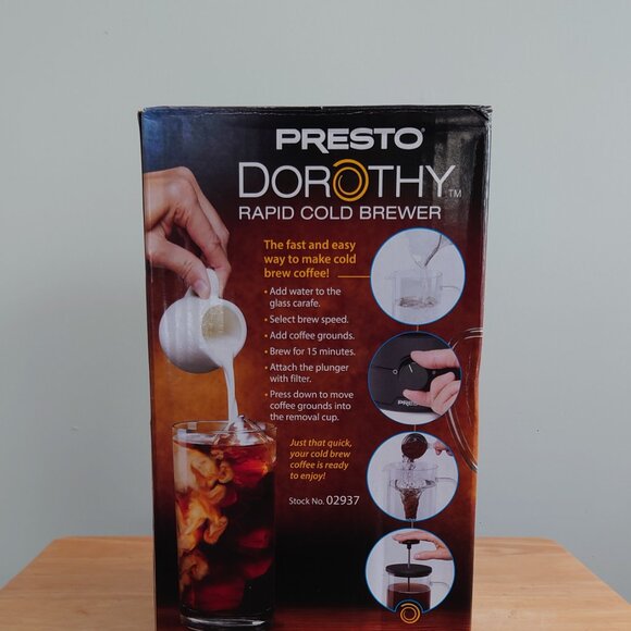 Presto Dorothy Rapid Cold Brewer (works with Tea!) - Picture 4 of 10